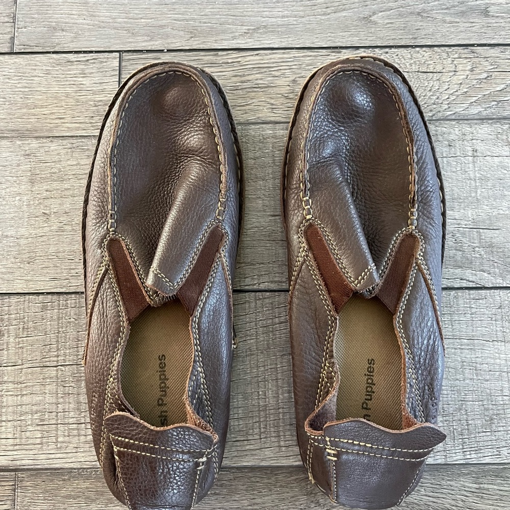 Men’s Hush Puppies slip on moccasin 10M